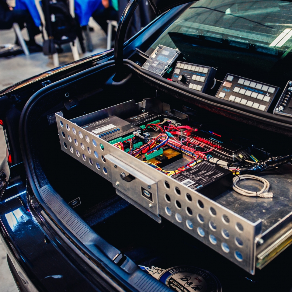 Customized, Built-in Storage Systems for Emergency Vehicles