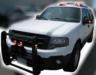 Why do emergency vehicle outfitters choose LED lights?